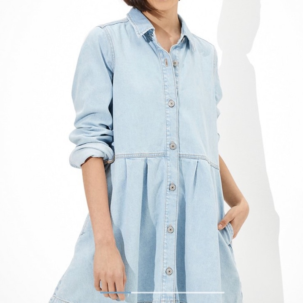 AE | Denim Babydoll Dress